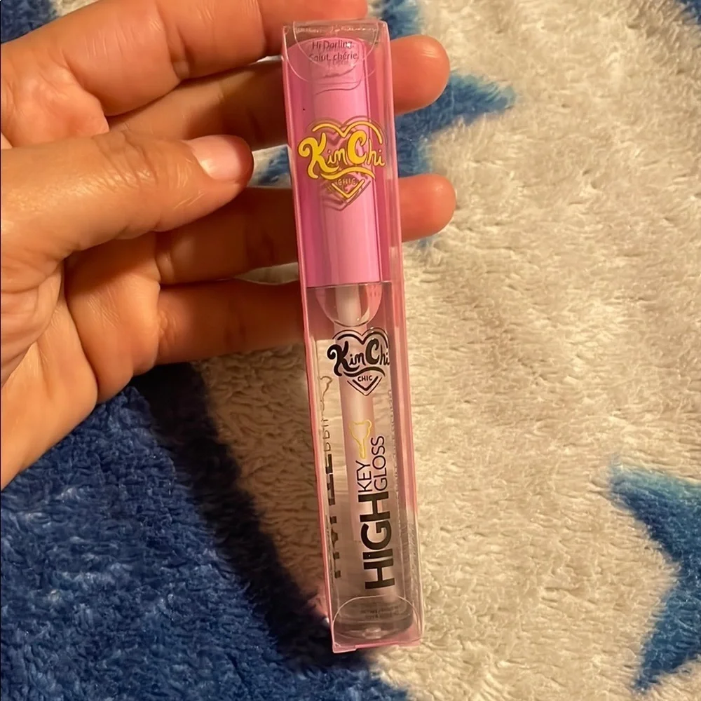 Rosy Pink Shimmer Lip Gloss